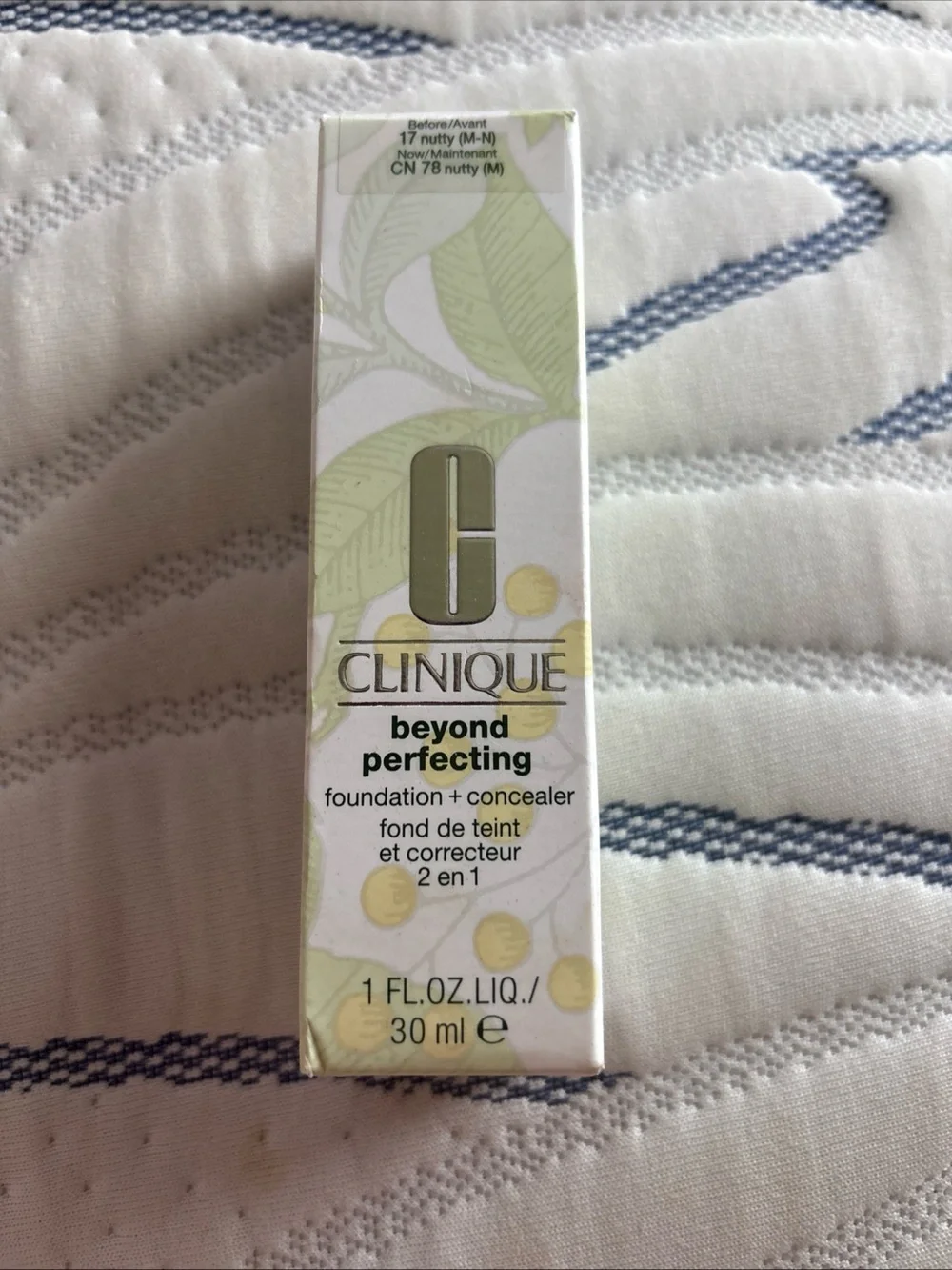Clinique Beyond Perfecting Foundation + Concealer CN 78 Nutty (Light-Medium)